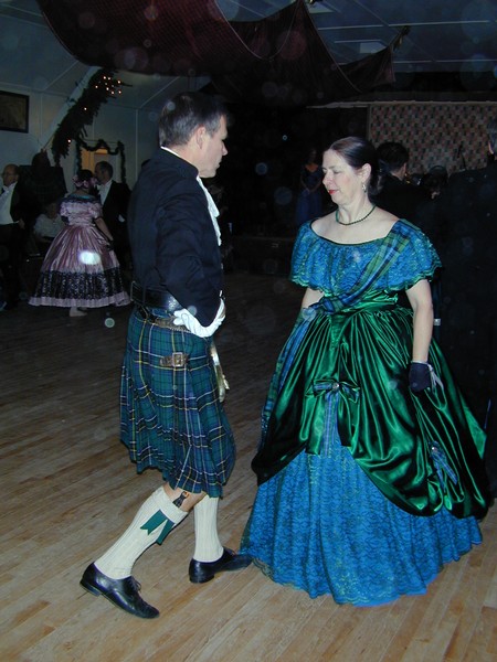 Highland Laddie and lassie dance