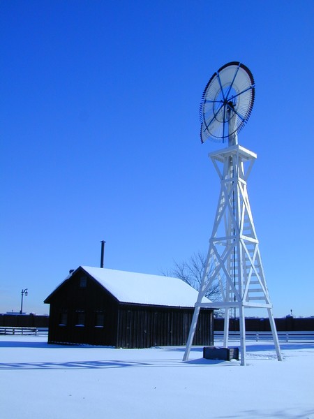 Windmill and Toolshed at Greenfield Village